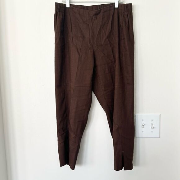 J. Jill Linen Stretch Petite Pants S/P - Picture 3 of 11